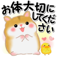 毎日使える秋のハムたん