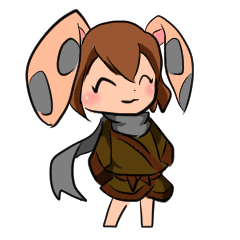 兎の妖獣スタンプ