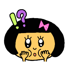 めんこいおかっぱちゃんスタンプ