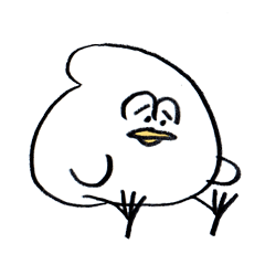 とりもちスタンプ くたびれ編