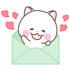 良いニュース伝えるニャンニャンが