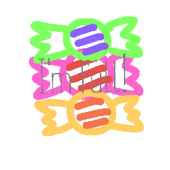 フルーツやデザインスタンプで簡単英会話！