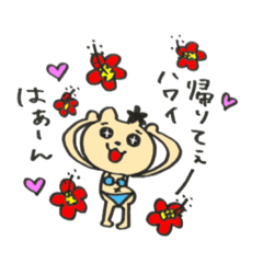 くまでもハワイかぶれ