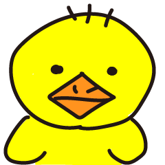 ゆるふわ ひよこスタンプ