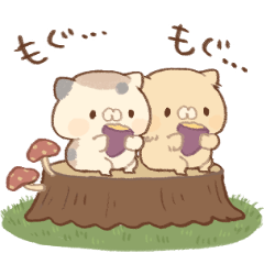 動く♪となりのにゃんこ６　秋風味