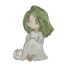 しーちゃんのお絵描きスタンプ