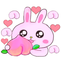 うさぎのうちゃ子♡萌えかわ日常スタンプ②