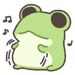 大盛りのかえるさん