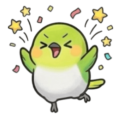 Chubby White eye Office Survival Diary