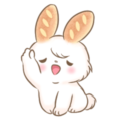 うさぎのミミィはパンの耳