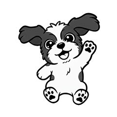 メイちゃんの日常会話 犬スタンプ