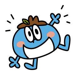 元気なブルーポップ