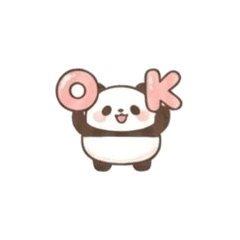 Chubby Panda Daily Stickers