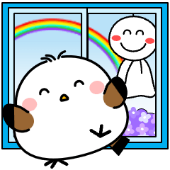 飛び出す！梅雨と夏のシマエナガ