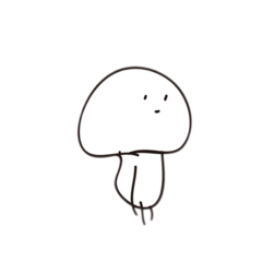 きのこがゆるい