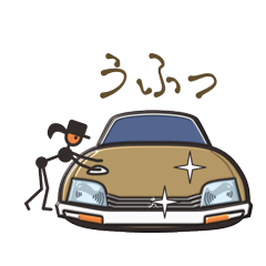 くるまをみがくひと（７０’ｓ欧州車３）