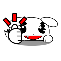 ぽわわんのスタンプ