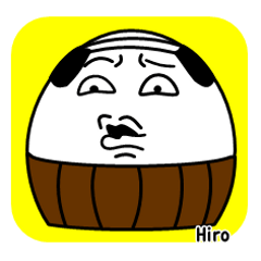 たまごスタンプ。