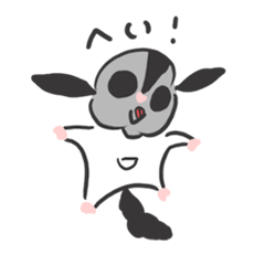 ほんわか　袋モモンガのももちゃん