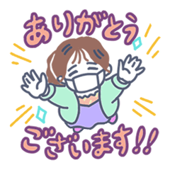 マスクでごあいさつ！【体調不良】