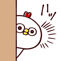 壁ととりちゃん