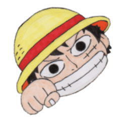 ONE PIECEスタンプ麦わらの一味