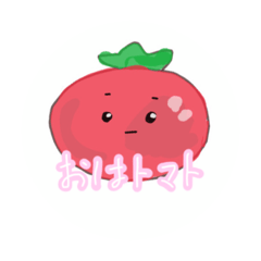 食べ物の落書き風スタンプ