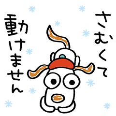 冬☆犬のウッピー