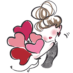 リジちゃんのゆるい日常スタンプ