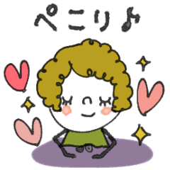 mottoのオトナ女子スタンプ♡一年中