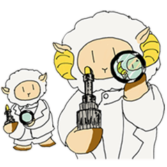 電気羊は眼科でお仕事