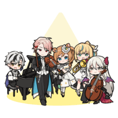 楽団V!VOのスタンプ