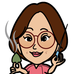 似顔絵スタンプ　小林可奈