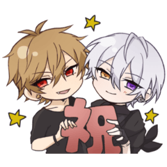 金銀の日常スタンプ-mini-