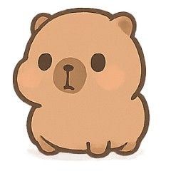 ココアカピバラベビー日常