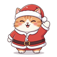 Chubby Mischievous Cat