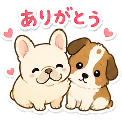 豆蔵とまりのほっこりスタンプ