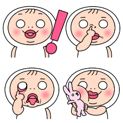 おしめちゃん 絵文字風