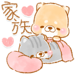 家族❤️いやしばいぬ&なごみにゃんこ❤️2