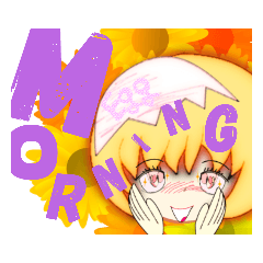 たまごから生まれた「たまちゃん」挨拶英語