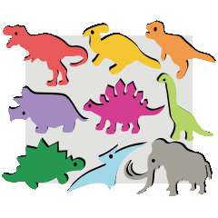 かわいい 小さな恐竜