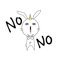 鬼の白うさ君（無気力編）