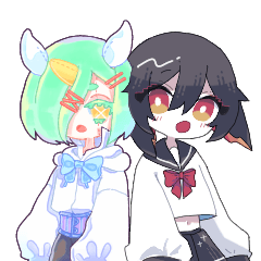 ユニこうのかわいいスタンプ