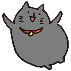 ゆるいくろねこ