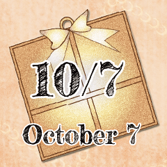 10月7日記念日BIGスタンプ