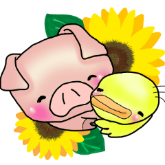 こぶたのミィとひよこのキィ