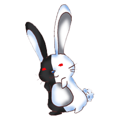 モノクロウサギ