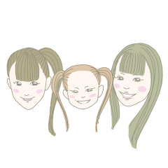 イナコレ娘たちスタンプ