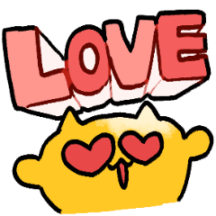 気持ちを伝えるうんたねこスタンプ11