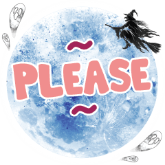 Please...ONE WORD STICKER